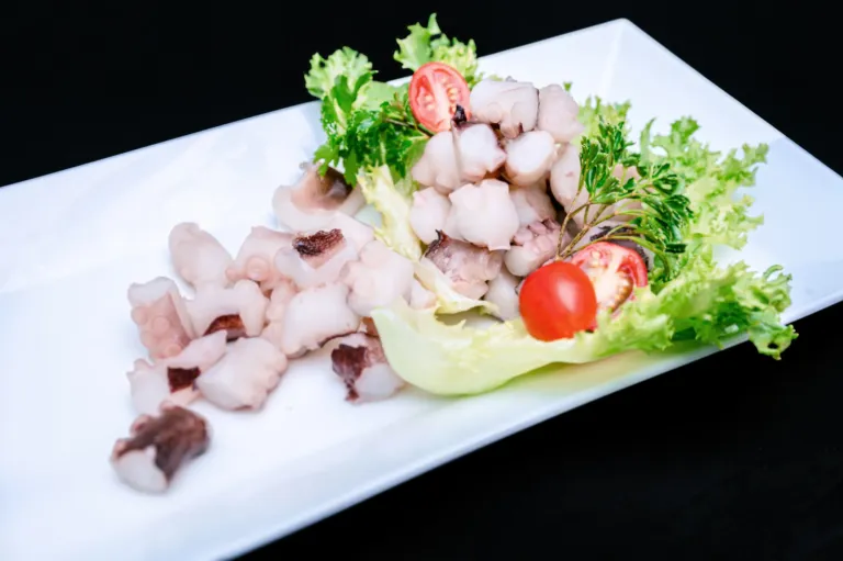 Boiled Cut Octopus