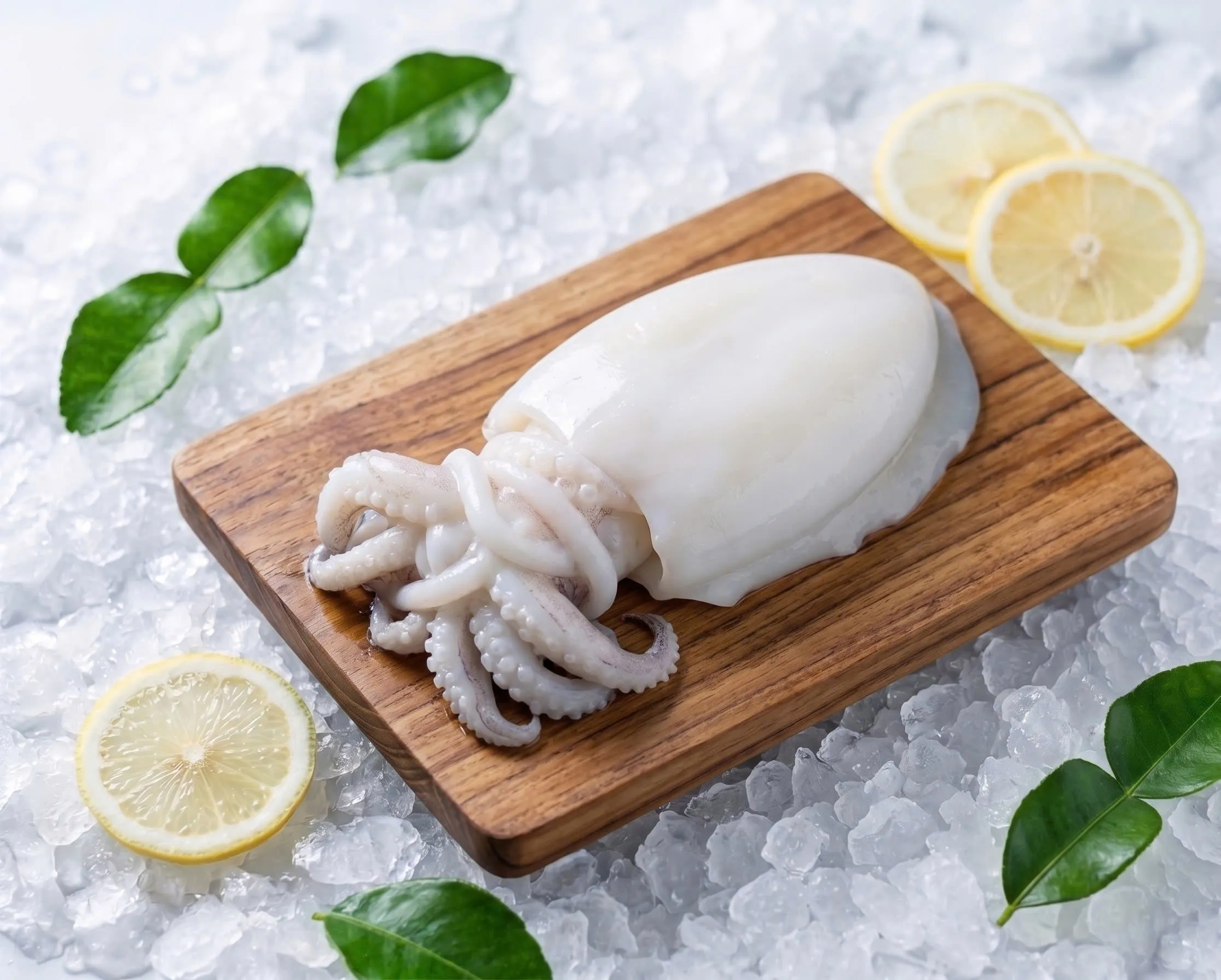 Whole Cleaned Cuttlefish IQF